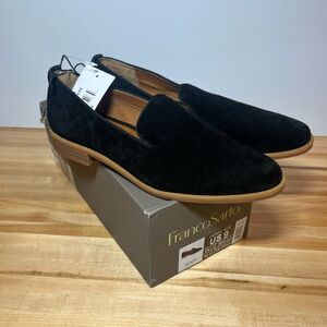 Brand New Women’s Size 9 Franco Sarto Black Suede Flats